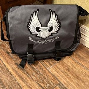 🦅 LN Orange County Choppers brand unisex messenger bag with shoulder strap